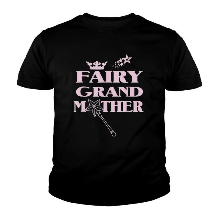 Cute Grandmother Gif Magical Fairy Grandma Nanny Tee Youth T-shirt
