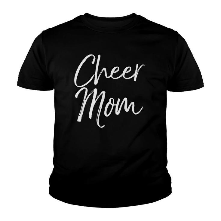 Cute Matching Family Cheerleader Mother Gift Cheer Mom  Youth T-shirt