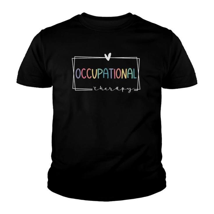 Cute Occupational Therapy Costume Ot Therapist Youth T-shirt
