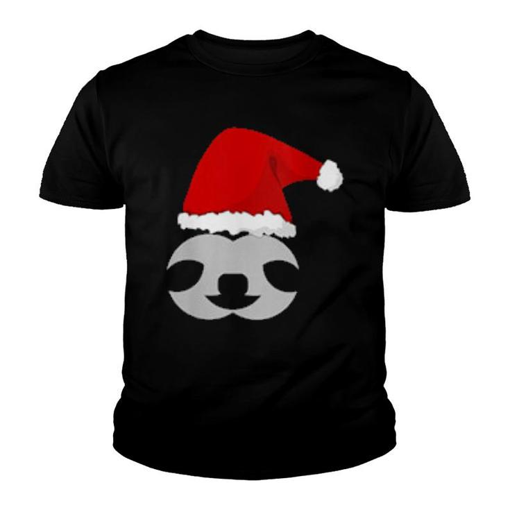 Cute Sloth Christmas Slothmas Sloth Xmas  Youth T-shirt