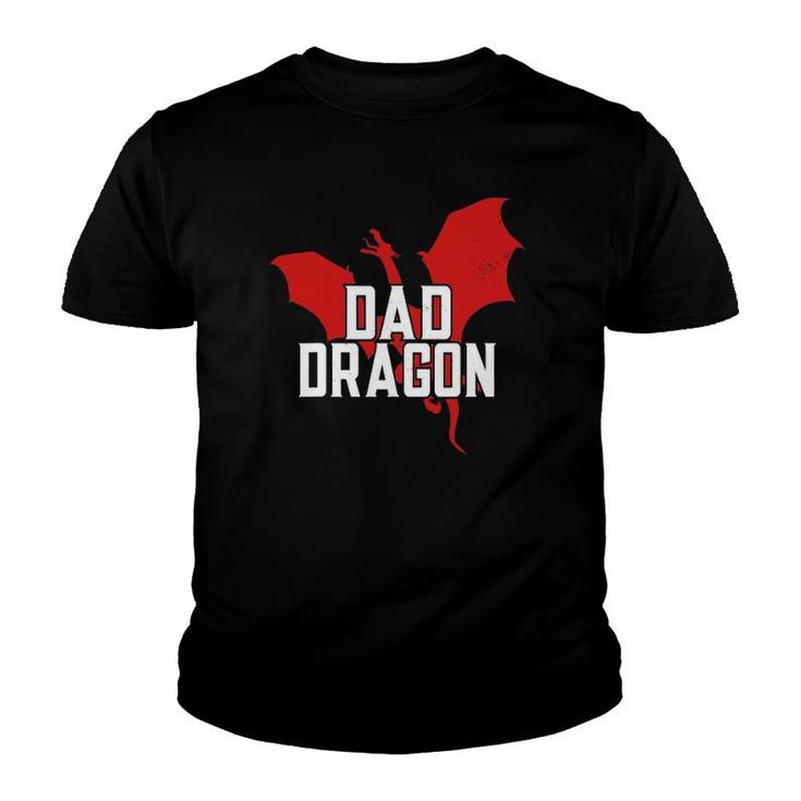 Dad Dragon Lover Father's Day Youth T-shirt
