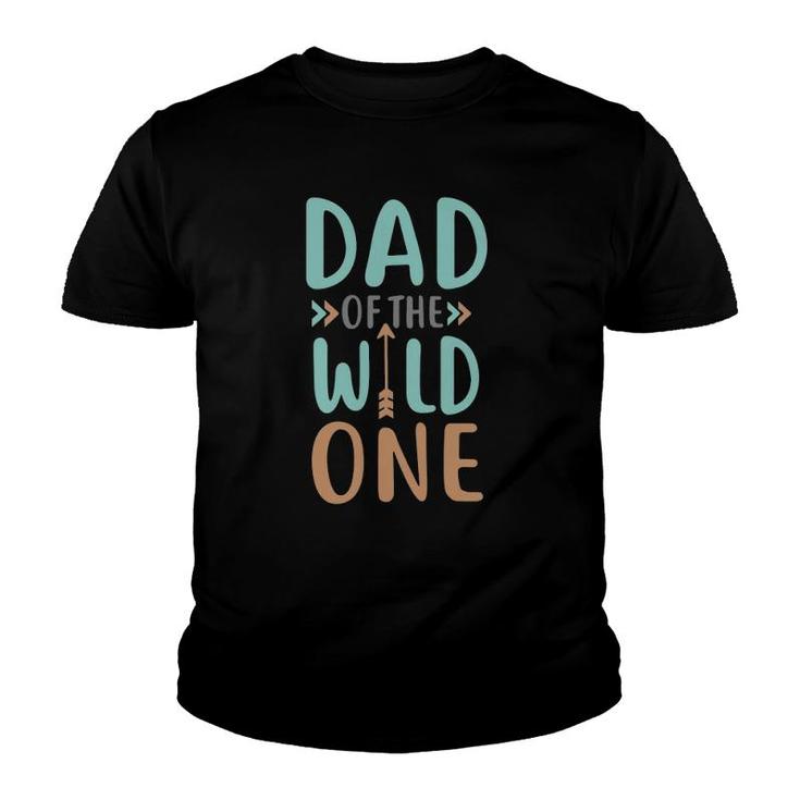 Dad Of The Wild One 1St Birthday T Youth T-shirt