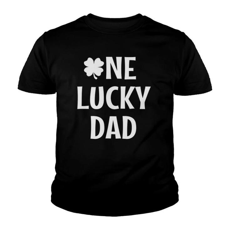Dad Pregnancy Announcement St Patricks Day Youth T-shirt