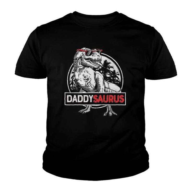 Daddy Saurusrex Dinosaur Men Father's Day Family Matching Youth T-shirt