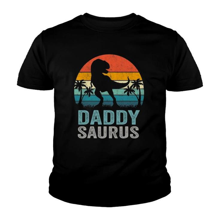 Daddysaurus Funny Father's Day Rex Daddy Saurus Men Youth T-shirt