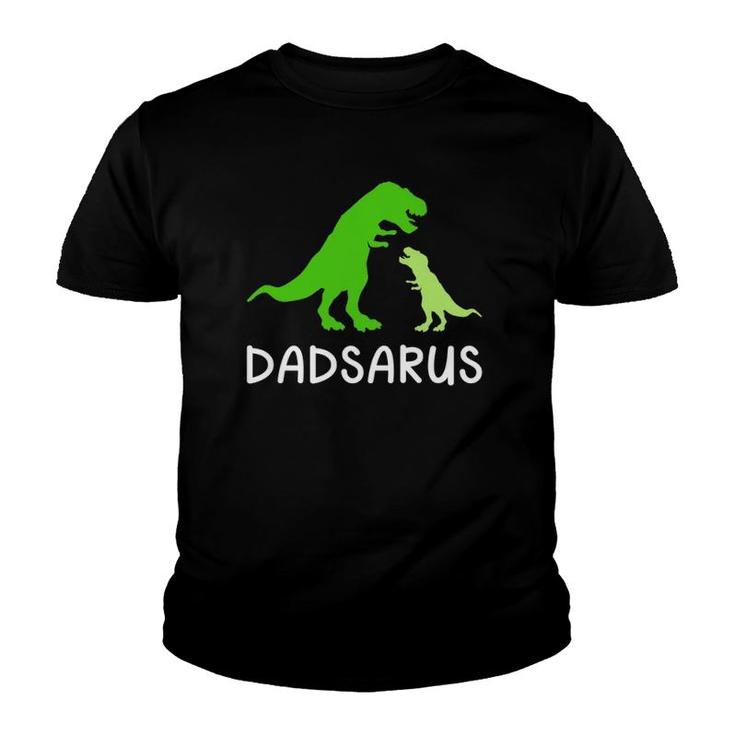 Dadsaurus Dinosaur Funny Father's Day Gift For Daddy  Youth T-shirt