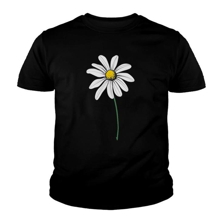 Daisy Pretty Flower Hippy Graphic Youth T-shirt