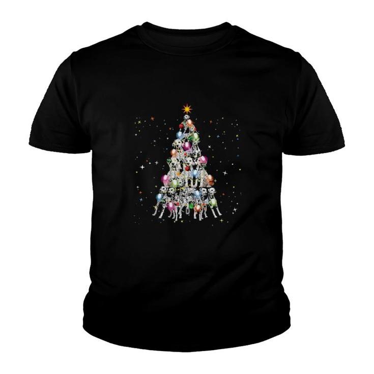 Dalmatian Best Christmas Youth T-shirt