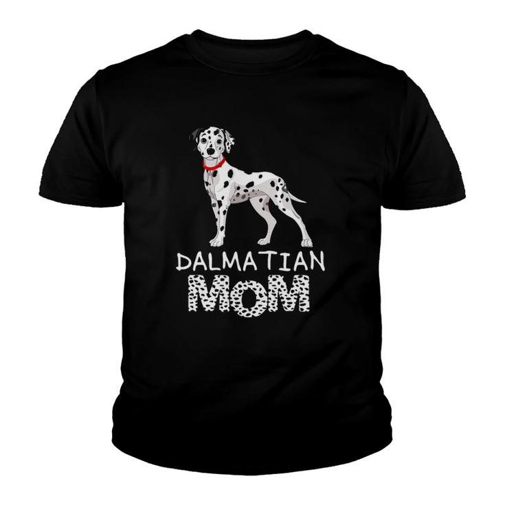Dalmatian Mom Cute Dalmatian Owner Mother's Day Youth T-shirt