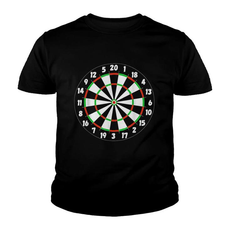 Darts Board Games Target Youth T-shirt
