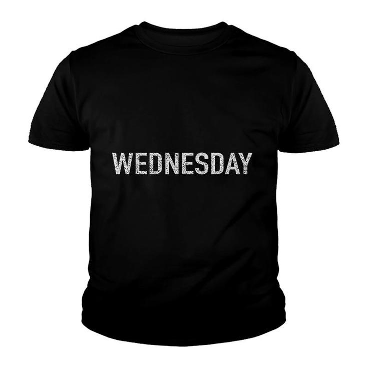 Days Of The Week Wednesday Youth T-shirt