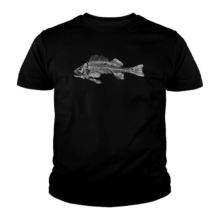 Dead Fish Fishing Lover Gift Youth T-shirt