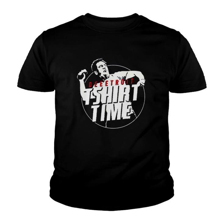 Deeetroit  Time Detroit Sports Fans Funny  Youth T-shirt