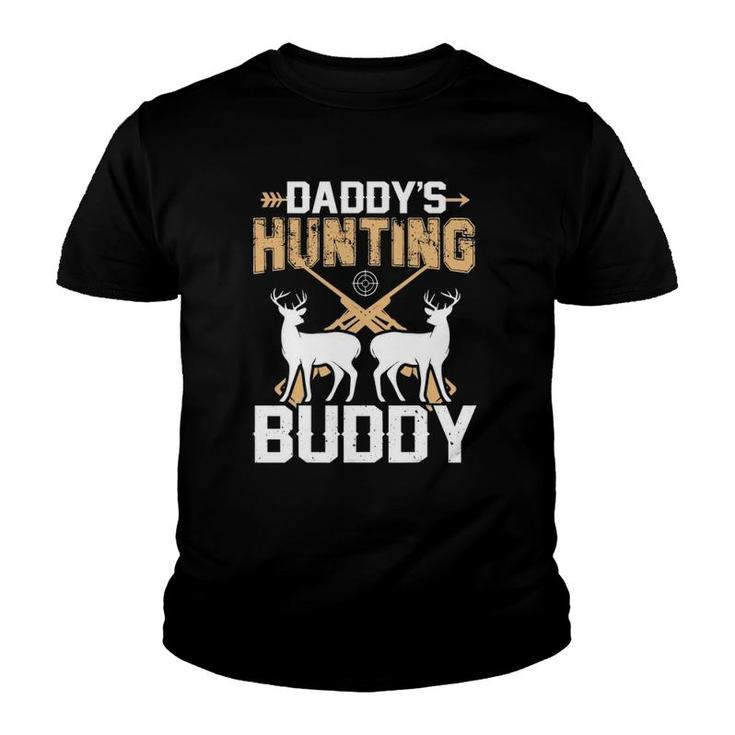 Deer Hunting Daddy's Hunting Buddy Youth T-shirt