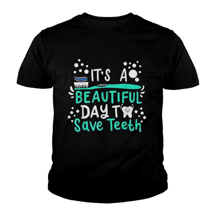 Dentist Dental Hygienist Assistant Tooth Youth T-shirt
