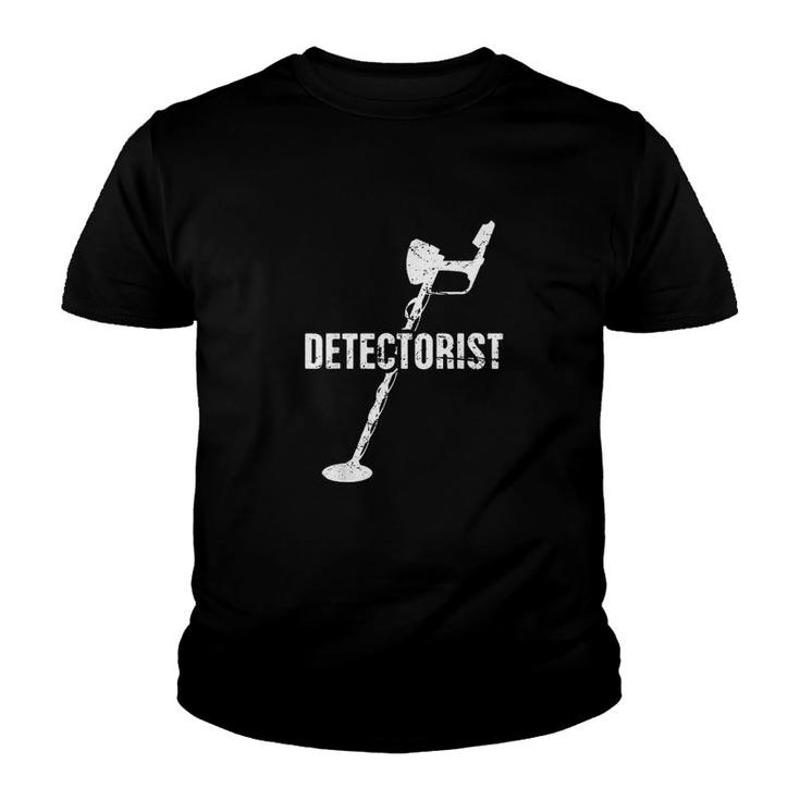 Detectorist  Metal Detecting Youth T-shirt