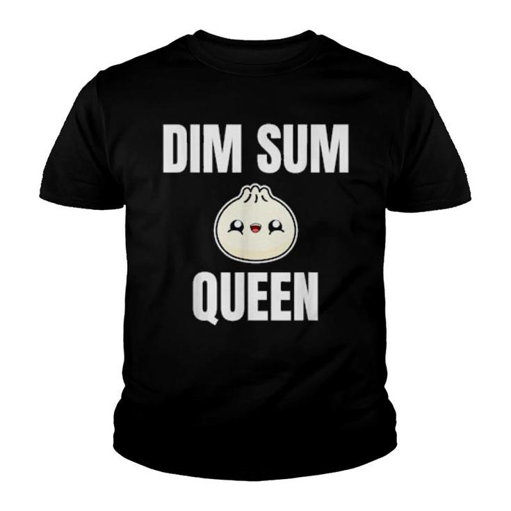 Dim Sum Queen Dumpling Bao Asian Food Foodie Chinese  Youth T-shirt