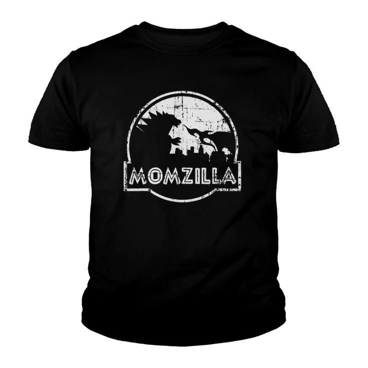 Distressed Funny Mother's Day Gift Momzilla Birthday For Mom Youth T-shirt