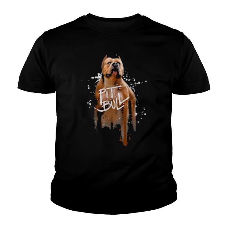Dog Pitbull Adopt  Youth T-shirt