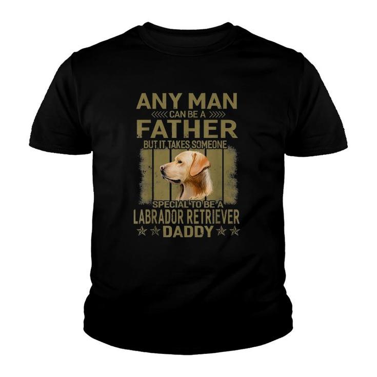 Dogs 365 Labrador Retriever Dog Daddy Dad Gift For Men Youth T-shirt