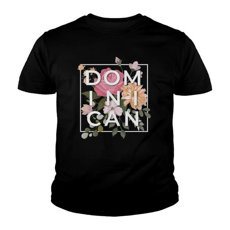 Dominican Republic Platano Power Dominicana Heritage Youth T-shirt