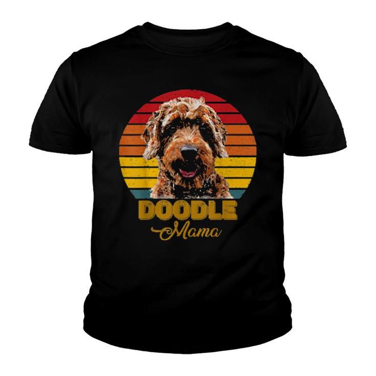 Doodle Mama Goldendoodle Mom Golden Doodle  Youth T-shirt
