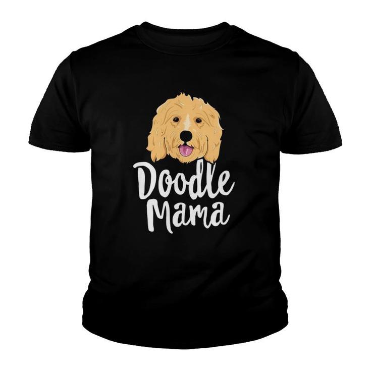 Doodle Mama Women Goldendoodle Dog Puppy Mother Youth T-shirt