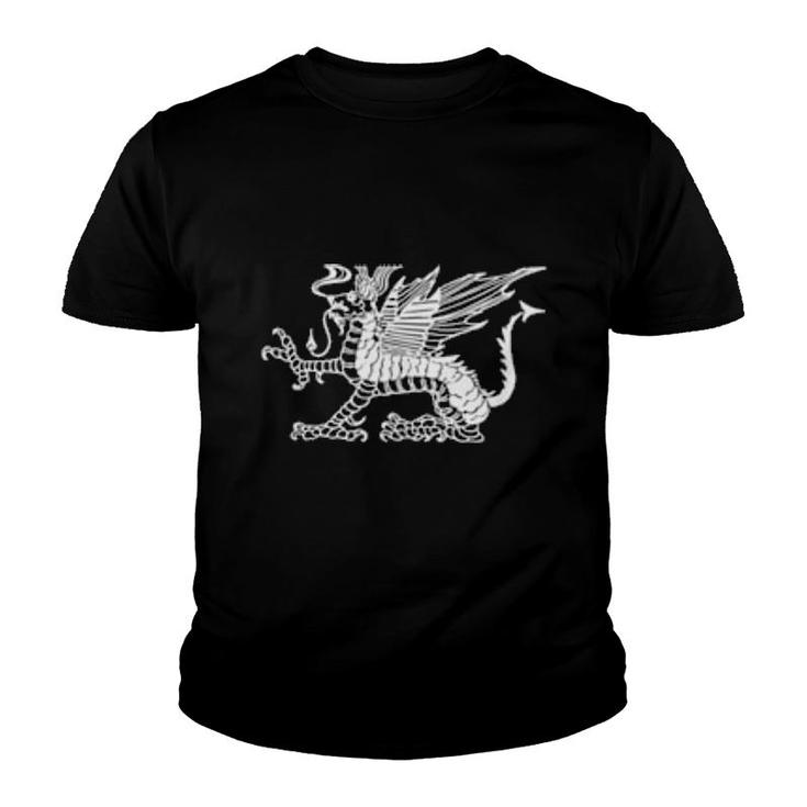Dragon Art Tat Tattoo Groovy Design Einzigartiges Geschenk Schlange Papa  Youth T-shirt