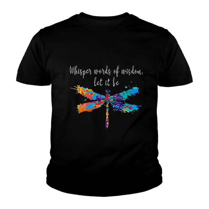 Dragonfly Faith Dragonflies Lovers Youth T-shirt
