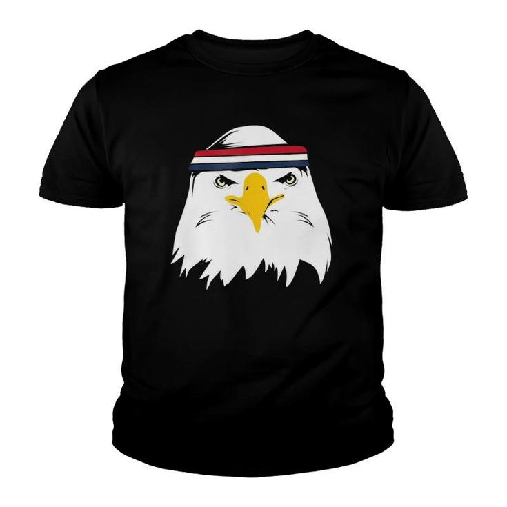 Eagle Usa Headband T-Shirt Patriotic American