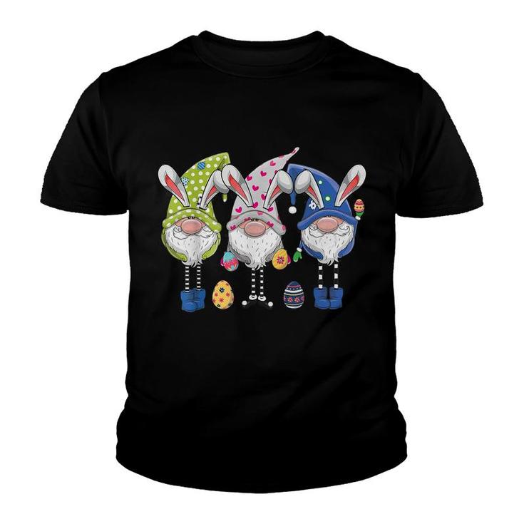 Easter Gnomes Egg Hunting Gifts Youth T-shirt