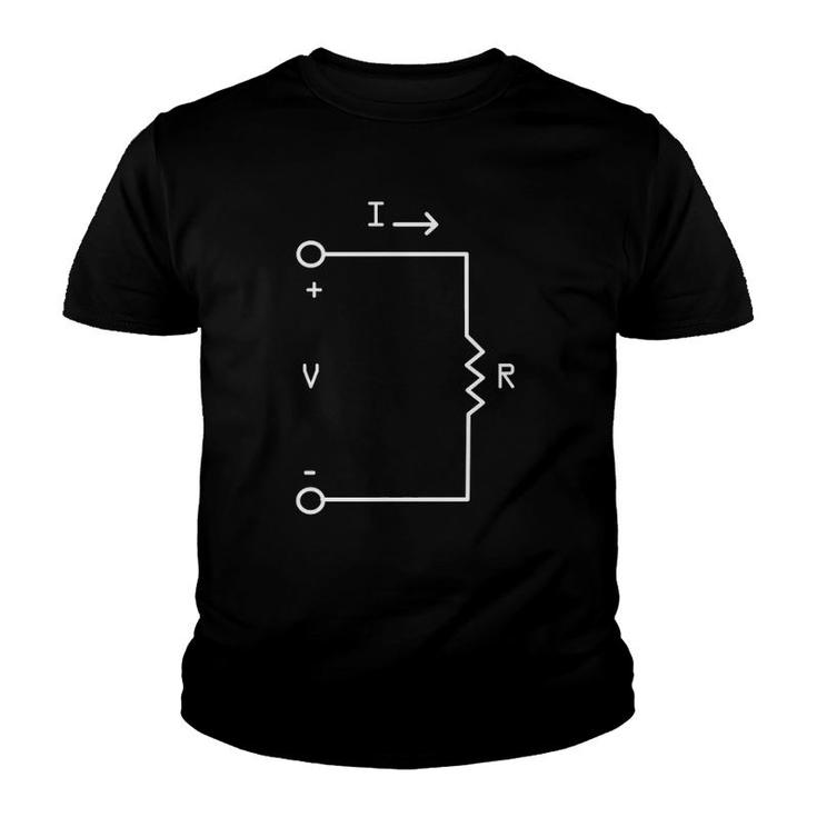 Electrical Engineer Electrical Circuit Youth T-shirt