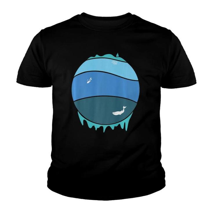Eleventy Ocean Fitted Gift Youth T-shirt
