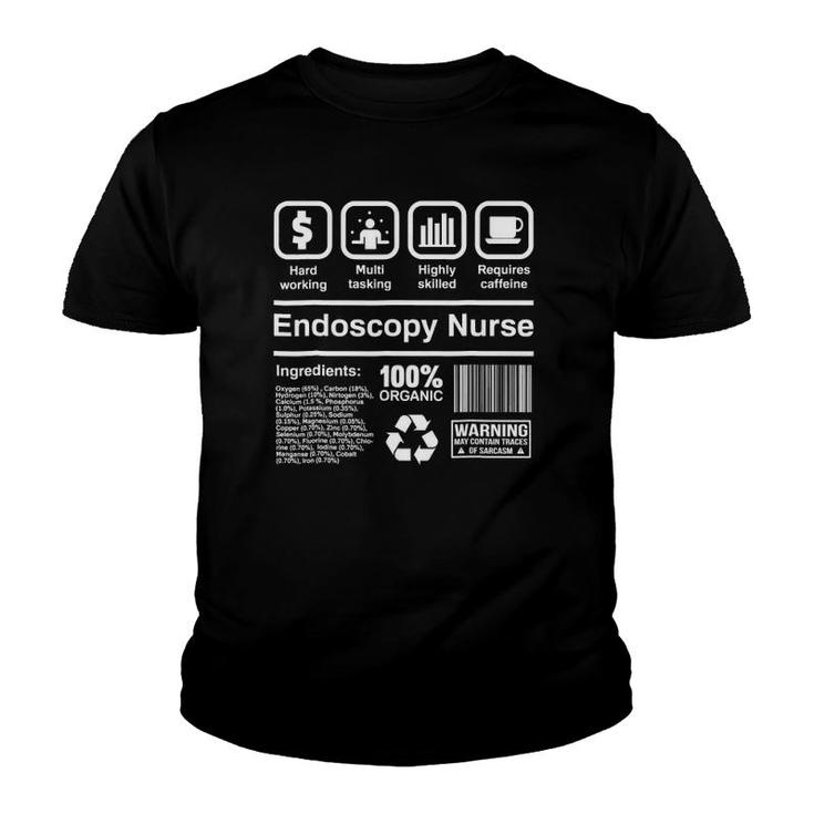 Endoscopy Nurse Funny Gift Idea Youth T-shirt