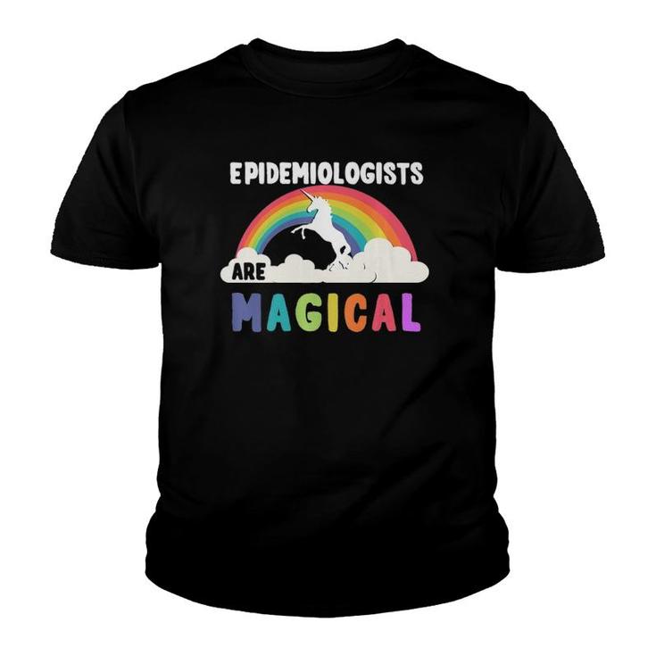 Epidemiologists Are Magical Premium Unicorn Youth T-shirt