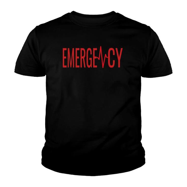 Er Nurse Doctor Emergency Room Hospital For Emt Students Youth T-shirt