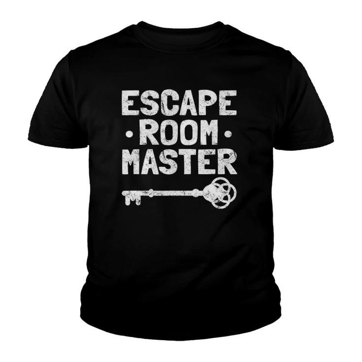 Escape Room Gift Escape Room Master Youth T-shirt