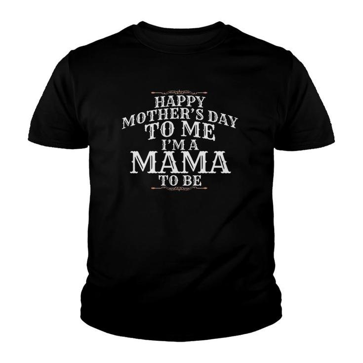Expecting Mom Happy Mother's Day Youth T-shirt