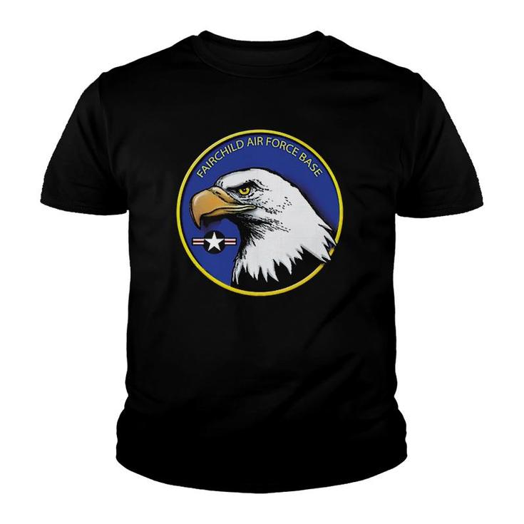 Fairchild Air Force Base Eagle Emblem Youth T-shirt