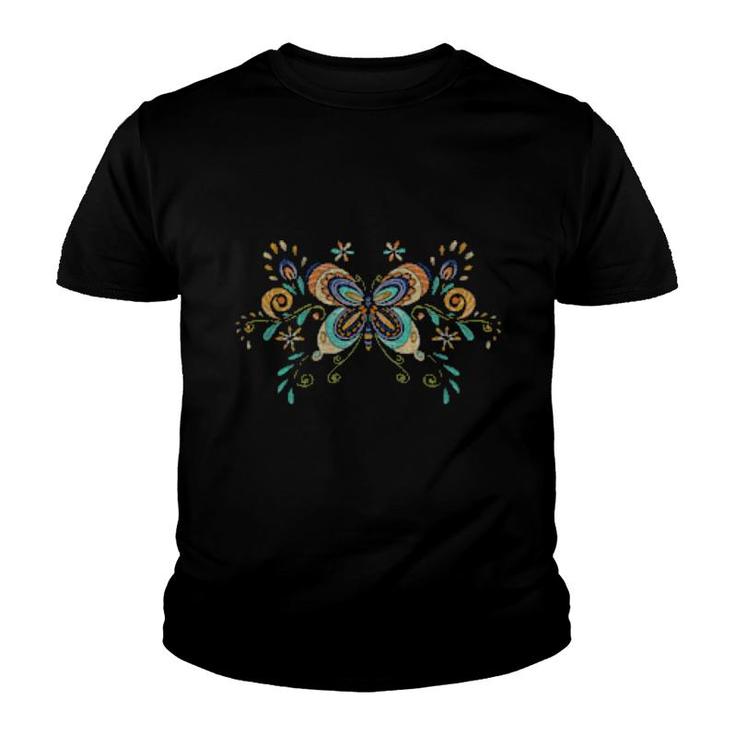 Fairy Grunge Fairycore Aesthetic Cottagecore Butterfly  Youth T-shirt