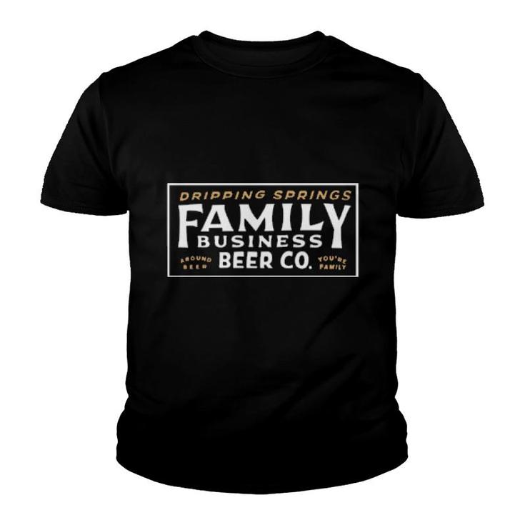 Family Business Beer Co Jensenanking Tee Youth T-shirt
