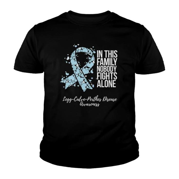 Family Support Legg Calve Perthes Disease Awareness  Youth T-shirt