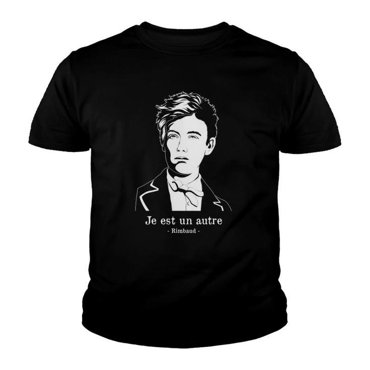 Famous Quote French Poet Arthur Rimbaud Youth T-shirt