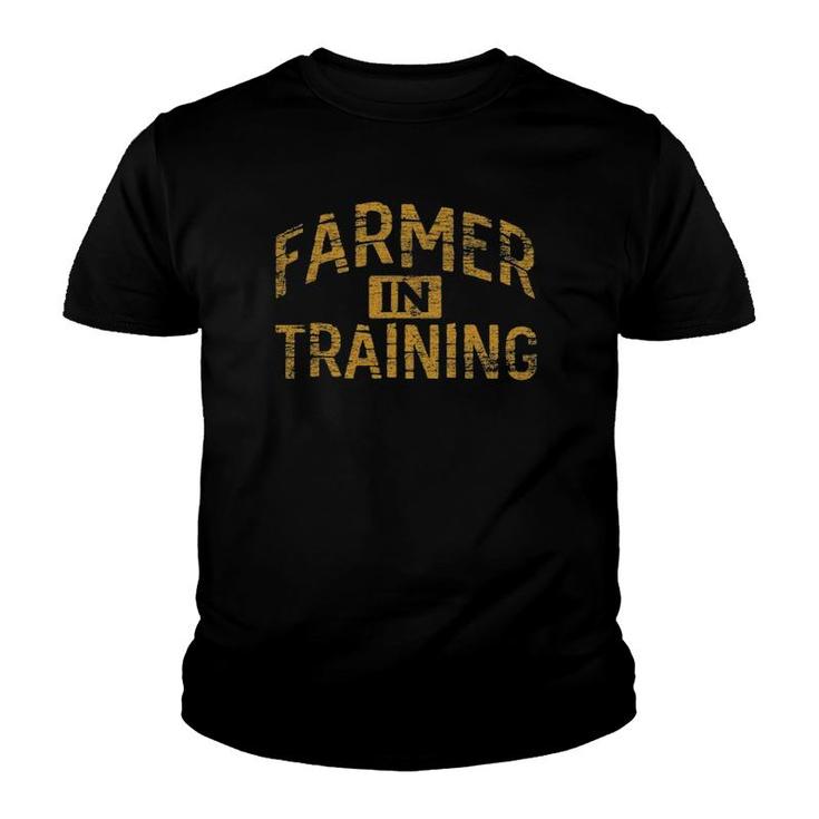 Farm Gift Farming Lover Future Farmer Youth T-shirt