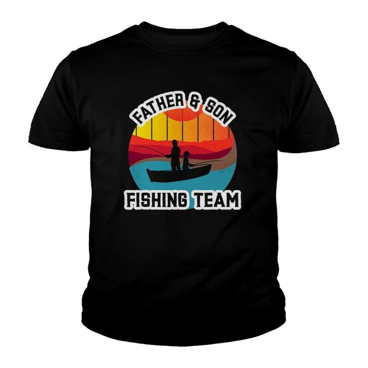 Father And Son Fishing Team Father's Day Youth T-shirt