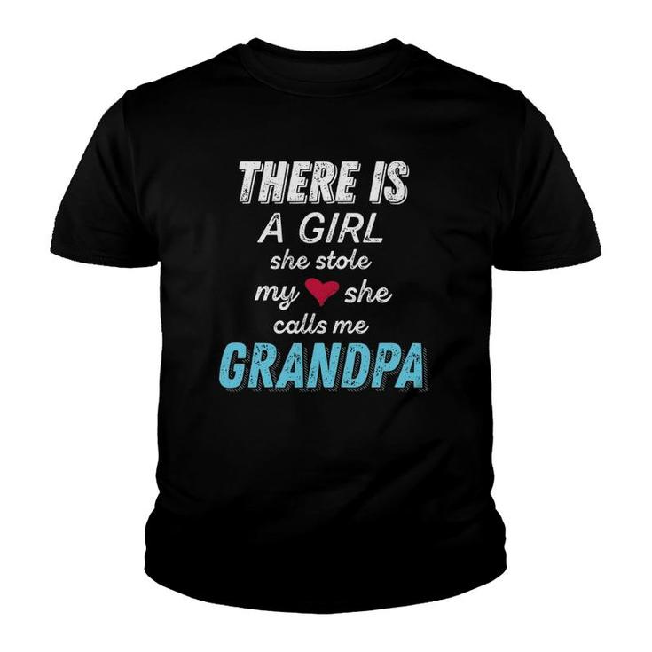 Father's Day Gifts For Grandpa From Granddaughter Youth T-shirt