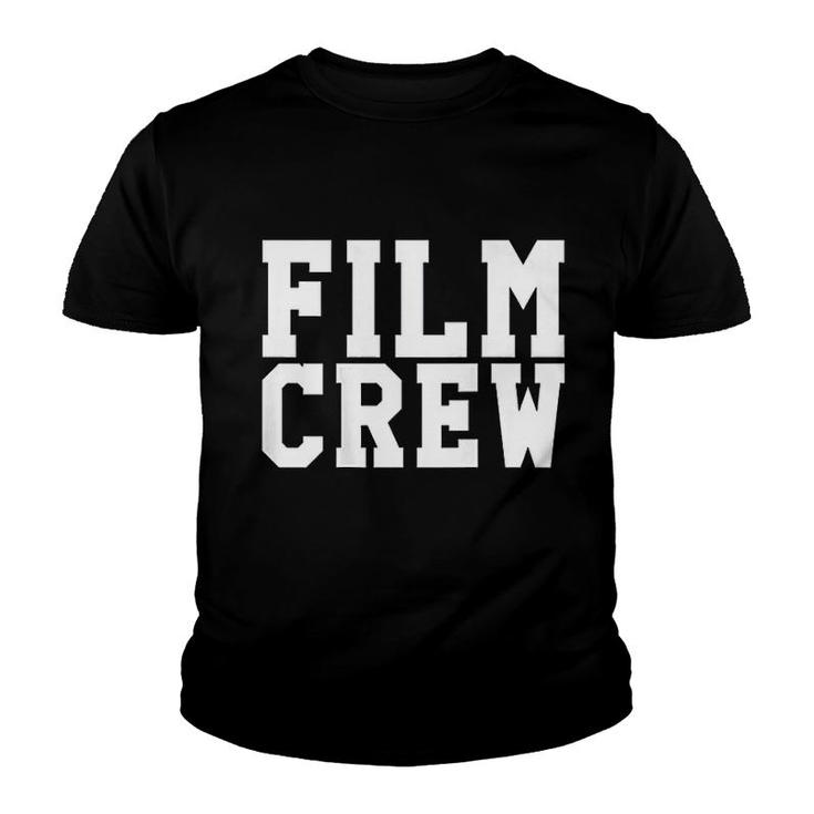 Film Crew Tv Camera Production Youth T-shirt