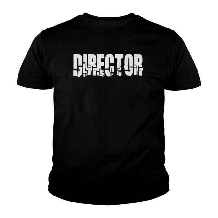Film Director Filmmaker Cameraman Movie Maker Film Crew Youth T-shirt