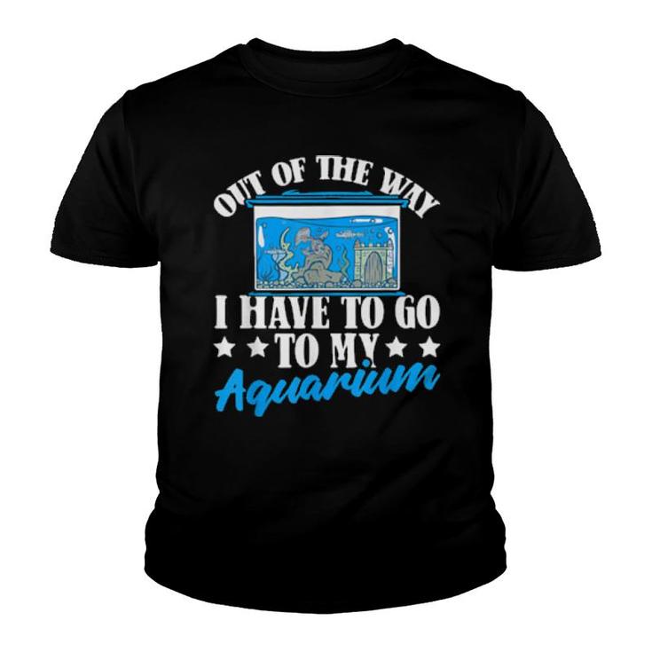 Fischhalter Fischbesitzer Aquarium Lustiges Fischzüchter  Youth T-shirt