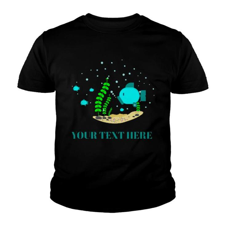 Fish Aquarium Youth T-shirt